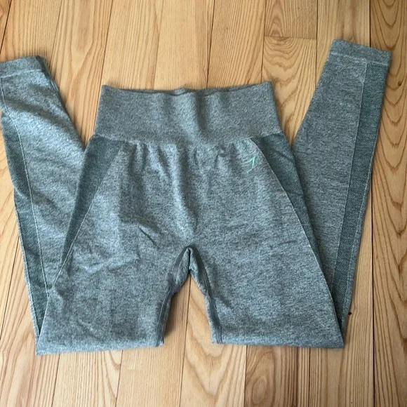 Gymshark Teal Flex Leggings - Picture 4 of 4